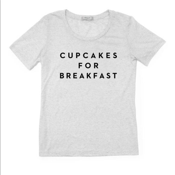 Milly Tops - MILLY Cupcakes For Breakfast Graphic Tee